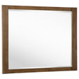 Terrace Ash Brown Dresser Mirror by Coaster at Eve Furniture