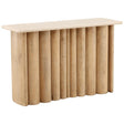 Thandi Console Table, Light Natural by Dovetail at Eve Furniture