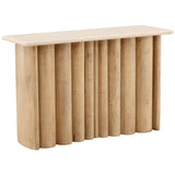Thandi Console Table, Light Natural by Dovetail at Eve Furniture