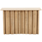 Thandi Console Table, Light Natural by Dovetail at Eve Furniture