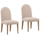 Thema Dining Chair, Sand, Set of 2 by Dovetail at Eve Furniture