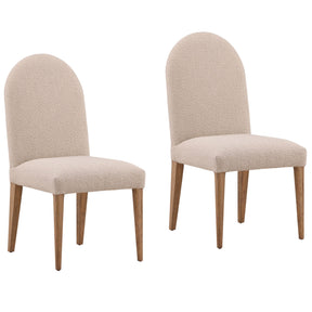 Thema Dining Chair, Sand, Set of 2 by Dovetail at Eve Furniture