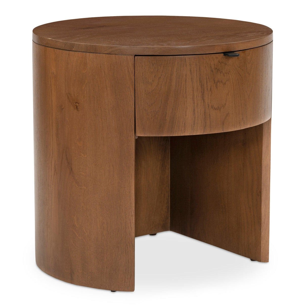Theo Brown One Drawer Nightstand by Moe's Home at Eve Furniture