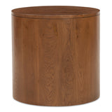 Theo Brown One Drawer Nightstand by Moe's Home at Eve Furniture