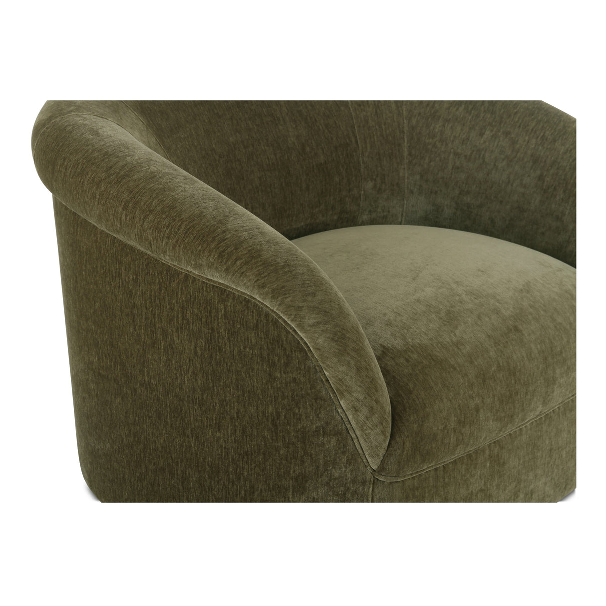 Thora Dark Green Lounge Chair by Moe's Home at Eve Furniture