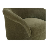 Thora Dark Green Lounge Chair by Moe's Home at Eve Furniture