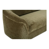 Thora Dark Green Sofa by Moe's Home at Eve Furniture