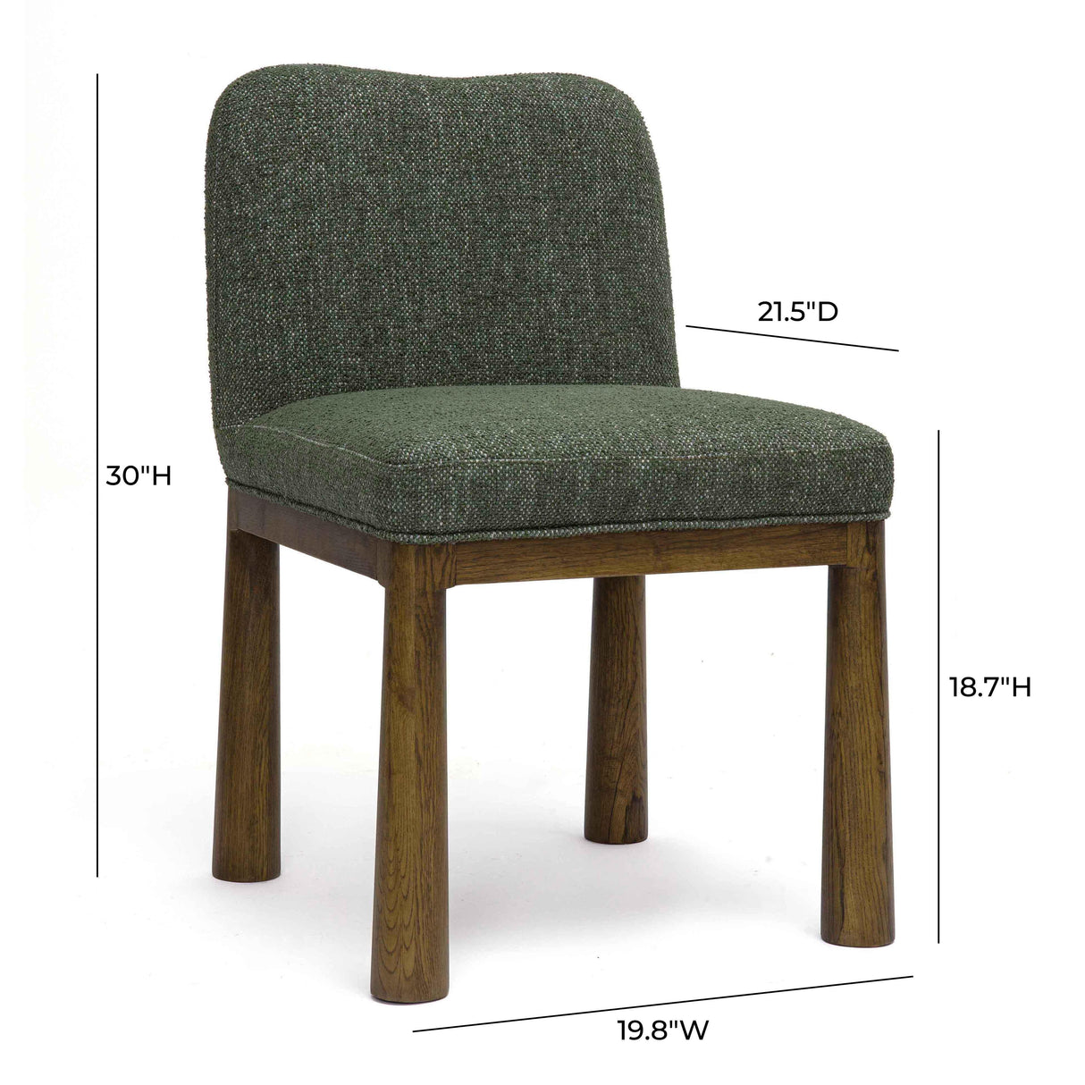 Tiara Performance Basketweave Fabric Dining Chair by TOV Furniture at Eve Furniture