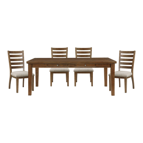 Tigard Cherry Dining Set by Homelegance at Eve Furniture