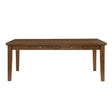 Tigard Cherry Dining Table by Homelegance at Eve Furniture