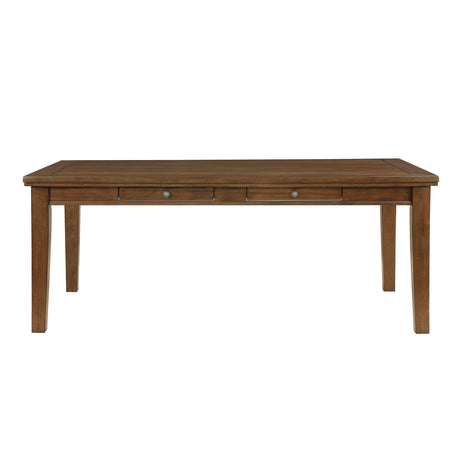 Tigard Cherry Dining Table by Homelegance at Eve Furniture