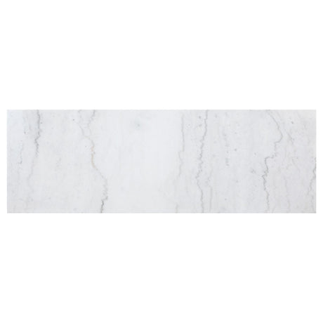 Toby Espresso/White Rectangular Marble Top Counter Height Table by Coaster at Eve Furniture