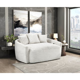Tomball Beige Oversized Chaise Lounge by Homelegance at Eve Furniture