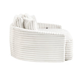 Tomball Beige Oversized Chaise Lounge by Homelegance at Eve Furniture