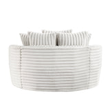 Tomball Beige Oversized Chaise Lounge by Homelegance at Eve Furniture