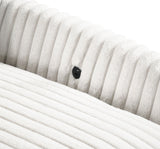 Tomball Beige Oversized Chaise Lounge by Homelegance at Eve Furniture