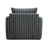 Tomball Dark Gray Swivel Chair by Homelegance at Eve Furniture