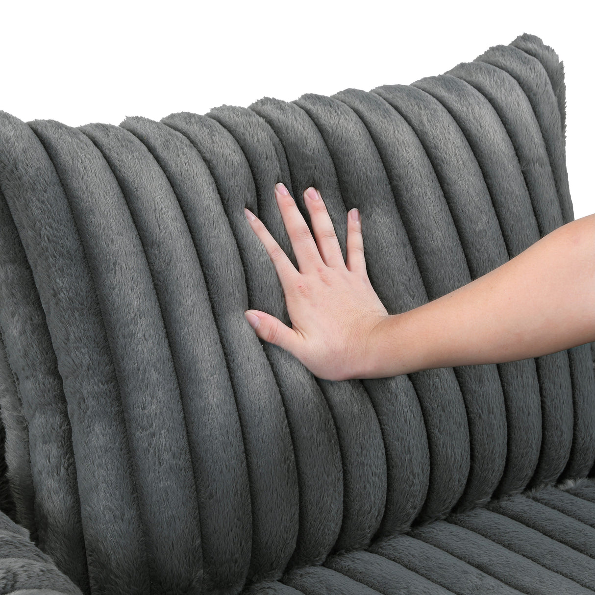 Tomball Dark Gray Swivel Chair by Homelegance at Eve Furniture