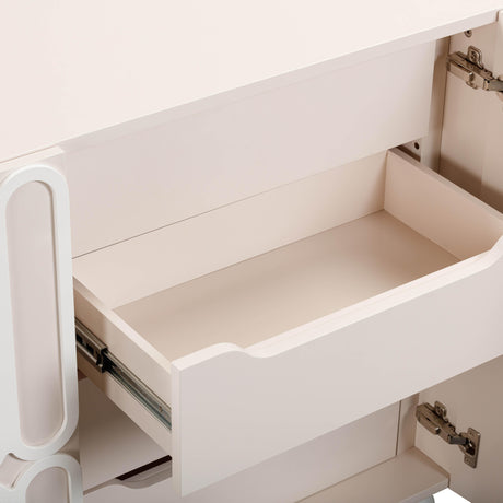 Tori Motif Taupe Buffet by TOV Furniture at Eve Furniture