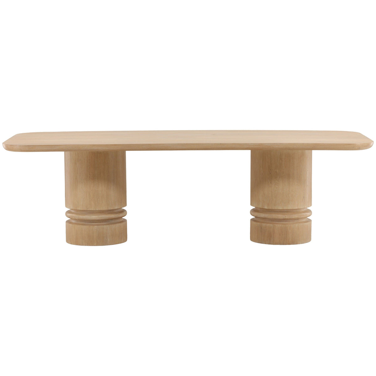 Torrin Dining Table, Light Natural by Dovetail at Eve Furniture