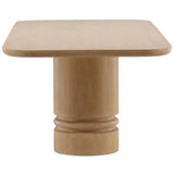 Torrin Dining Table, Light Natural by Dovetail at Eve Furniture