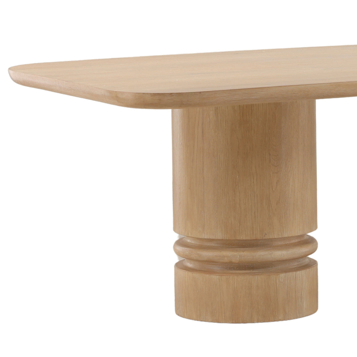 Torrin Dining Table, Light Natural by Dovetail at Eve Furniture