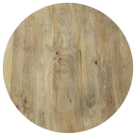 Touhy Natural Mango Round Solid Wood Cocktail Coffee Table by Coaster at Eve Furniture