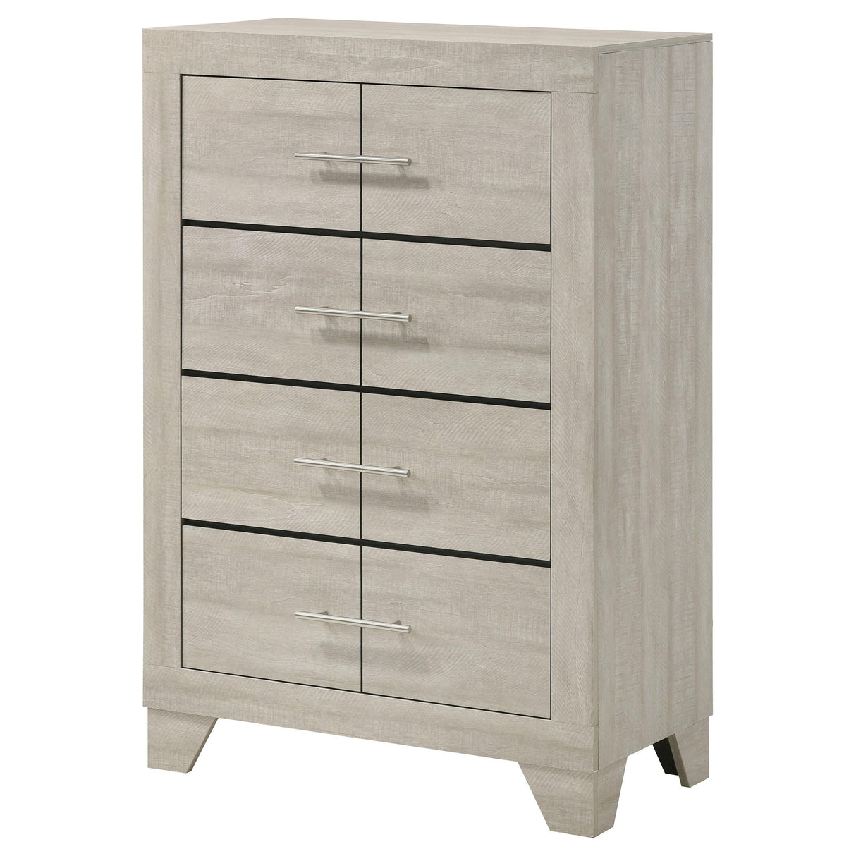 Trenton Rustic Cream 4-drawer Bedroom Chest of Drawers by Coaster at Eve Furniture