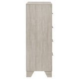 Trenton Rustic Cream 4-drawer Bedroom Chest of Drawers by Coaster at Eve Furniture