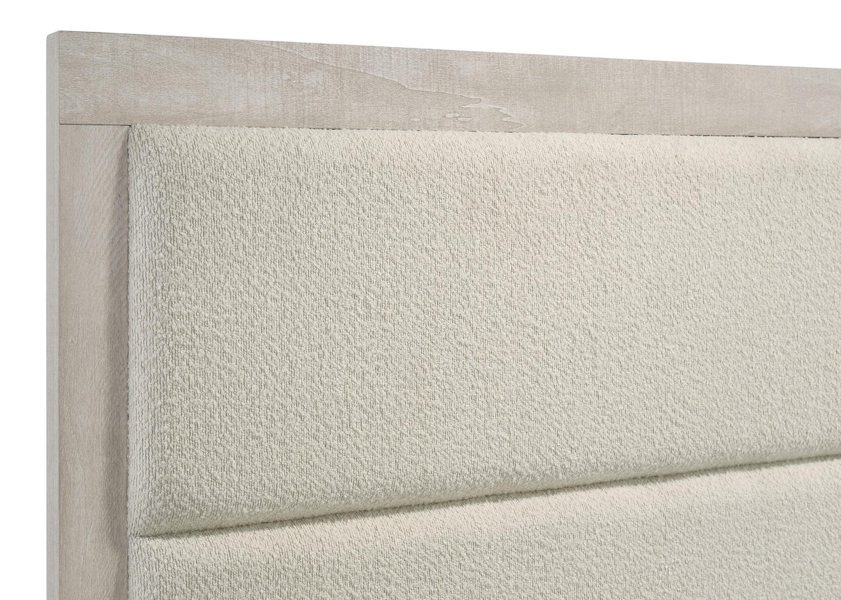 Trenton Rustic Cream 54-inch Wood Eastern King Panel Bed by Coaster at Eve Furniture