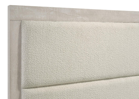 Trenton Rustic Cream 54-inch Wood Eastern King Panel Bed by Coaster at Eve Furniture