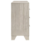 Trenton Rustic Cream 6-Drawer Bedroom Dresser by Coaster at Eve Furniture