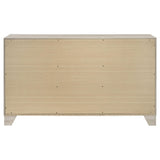 Trenton Rustic Cream 6-Drawer Bedroom Dresser by Coaster at Eve Furniture