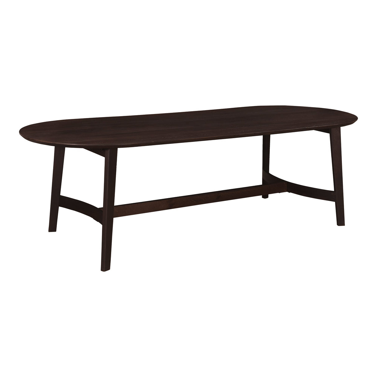 Trie Brown Small Dining Table by Moe's Home at Eve Furniture