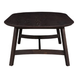 Trie Dark Brown Coffee Table by Moe's Home at Eve Furniture