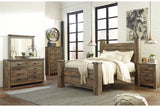 Trinell Brown Queen Poster Bed by Ashley at Eve Furniture