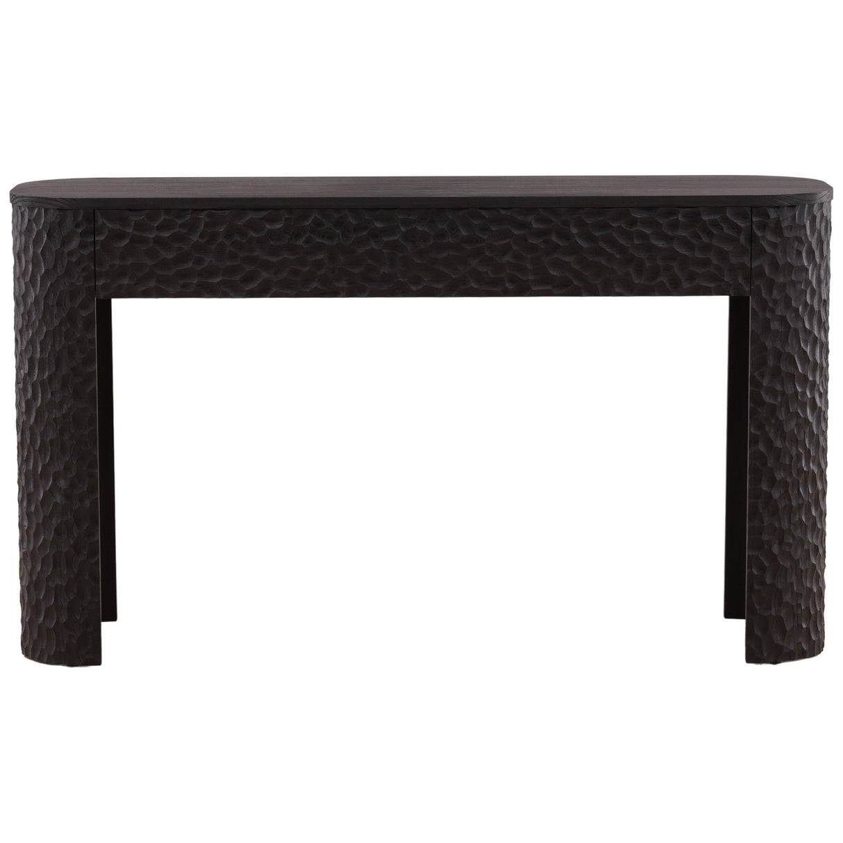 Triston Console Table, Dark Brown by Dovetail at Eve Furniture