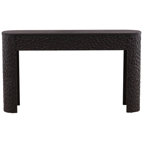 Triston Console Table, Dark Brown by Dovetail at Eve Furniture