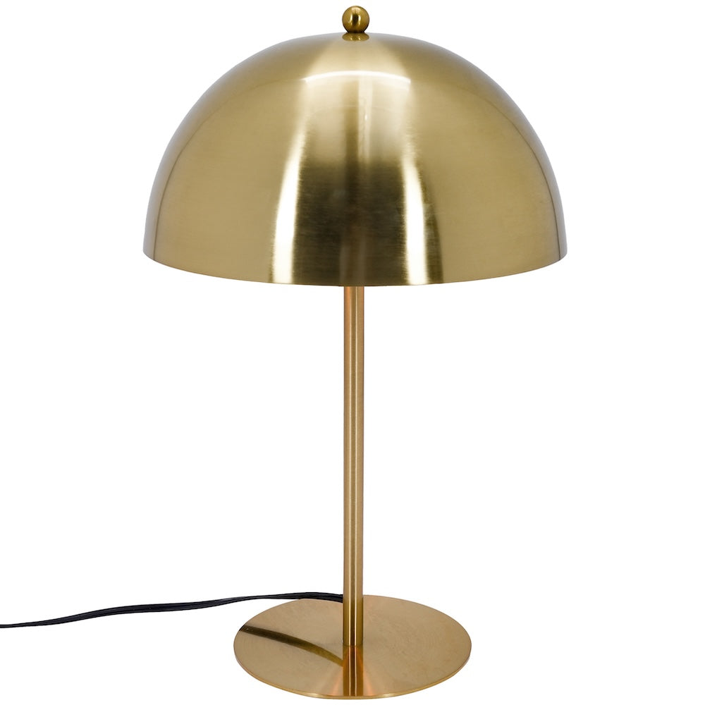Tundra Table Lamp - Gold outer - White inner by Ashcroft Imports at Eve Furniture