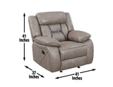 Tyson Glider Recliner Chair by Steve Silver at Eve Furniture