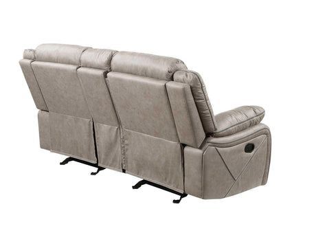 Tyson Reclining Glider Console Loveseat by Steve Silver at Eve Furniture