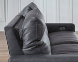 ModZ Blue 3-Piece Power Sectional Reclining Sofa