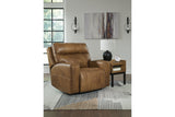 Game Plan Caramel Oversized Power Recliner