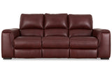 Alessandro Garnet Reclining Sofa and Recliner