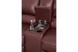 Alessandro Garnet Reclining Sofa and Loveseat