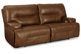 Francesca Auburn Power Reclining Sofa and Loveseat