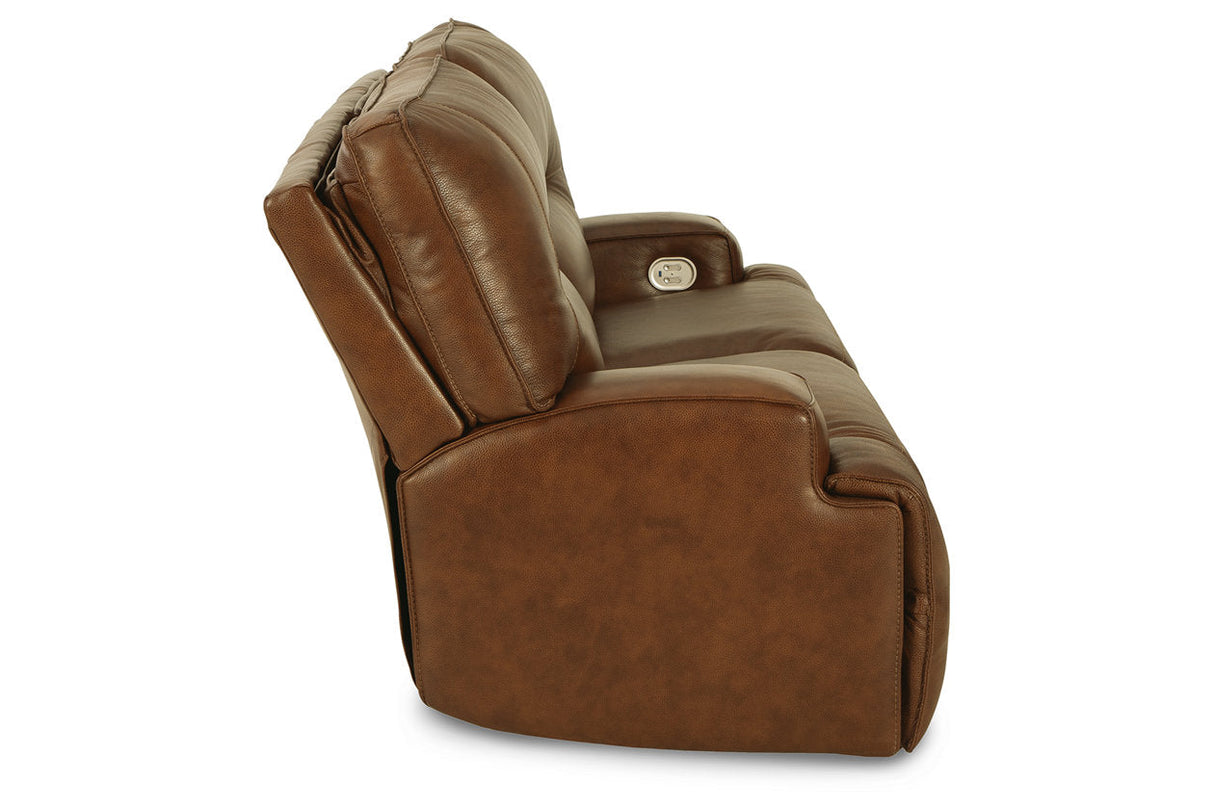 Francesca Auburn Power Reclining Sofa