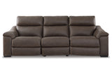 Salvatore Chocolate 3-Piece Power Reclining Sofa