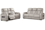 Boyington  Power Reclining Sofa, Loveseat and Recliner