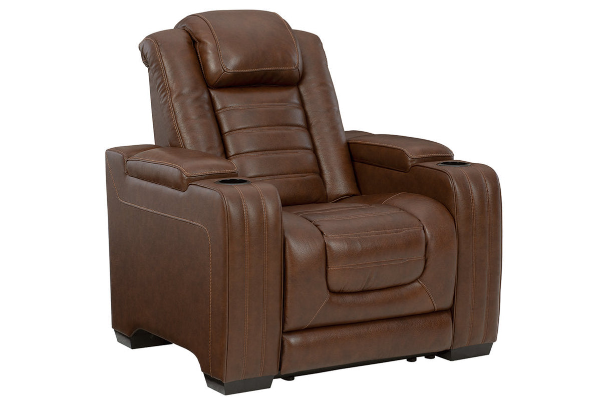 Backtrack Chocolate Power Recliner